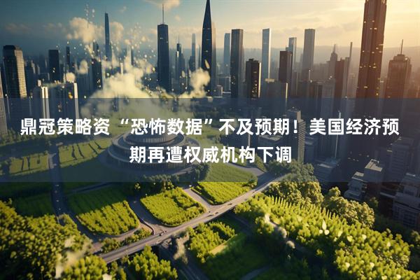鼎冠策略资 “恐怖数据”不及预期！美国经济预期再遭权威机构下调